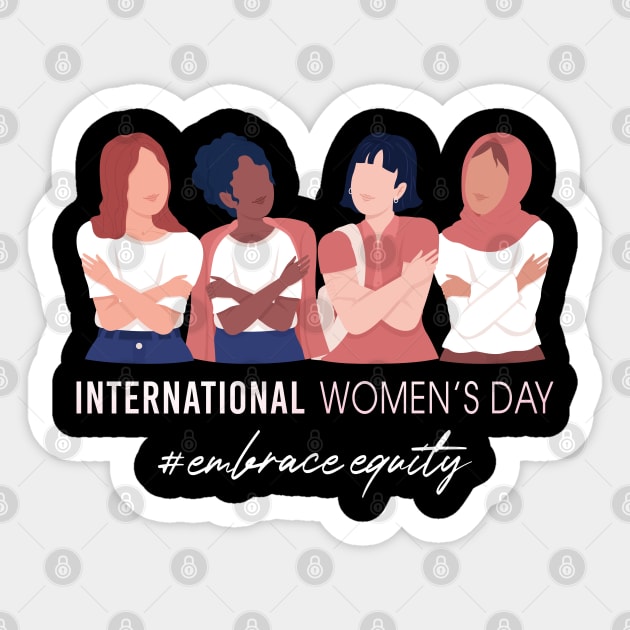 International Womens Day 2023 Embrace Equity International Womens Day Sticker by Charaf Eddine